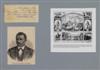 (SLAVERY AND ABOLITION--RECONSTRUCTION.) Collection of 20 Autograph Signatures of the African-American politicians elected to Congress